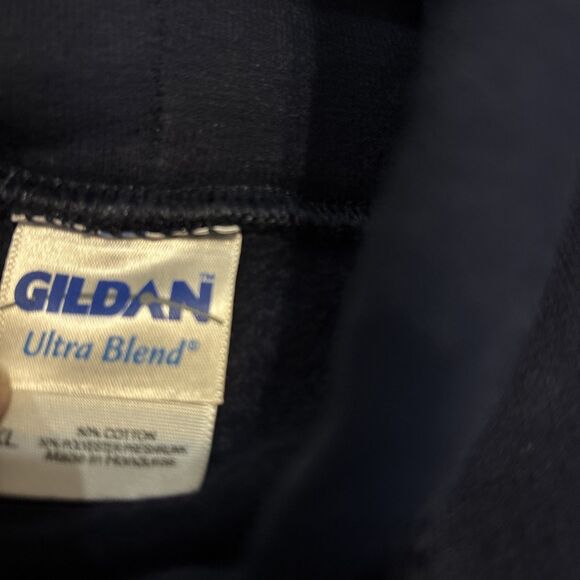 New York Meadowlands Stadium Hoodie Gildan tag - XL - RARE UNION (Jets, Giants) - Picture 10 of 10